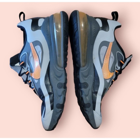 Nike Air Max 270 React Winter Men's Shoe Wolf Grey/Black sz 10.5 - Picture 1 of 7